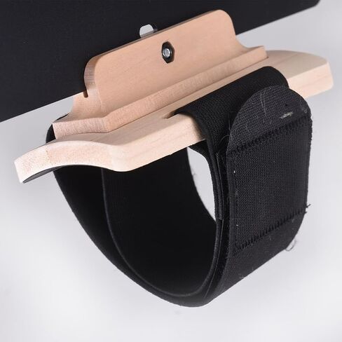 Tissting Adjustable Marching Lyre Stand for Saxophone Flute Piccolo, Universal Arm Mounted Music Holder with Magnetic Sheet for Band Performances and Practice in Saudi Arabia