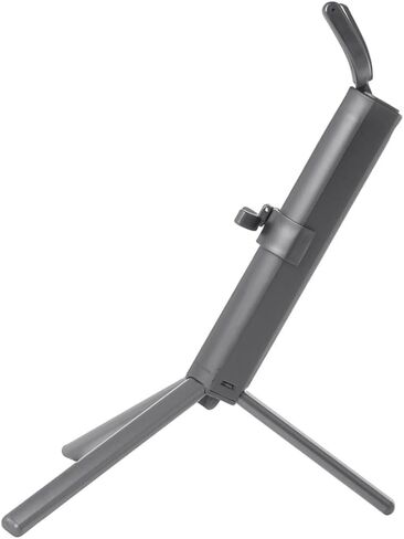 YARNOW Tenor Saxophone Stand Portable Foldable Saxophone Rack Black with Blue Case, Creative Sax Holder for Tenor Sax Storage and Display in Saudi Arabia