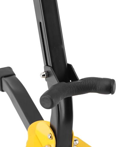 Gavigain Adjustable Saxophone Stand, Sturdy Alloy Construction, Protective Chain Lock, Soft Padded Arms, Foldable and Portable for Alto and Tenor Saxophones in Saudi Arabia