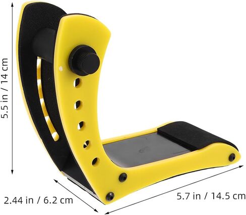Electric Guitar Leg Rest - Adjustable Support Pad with Non-Slip Sponge, Guitar Foot Rest for Correct Playing Posture, for Practice/Performance in Saudi Arabia