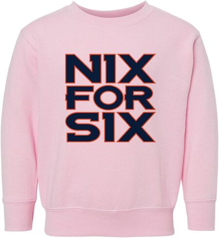 TeesAndTankYou Nix For Six Kids Sweatshirt Toddler in Saudi Arabia