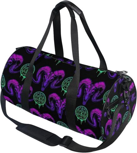 MNSRUU Duffel Bags Funny Skulls Sports Gym Bag Travel Luggage Overnight Bags for Men Women Duffel Bags for Traveling in Kuwait