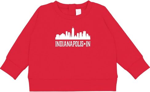 inktastic Indianapolis Indiana Skyline IN Cities Baby Sweatshirt in Saudi Arabia