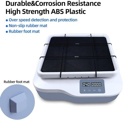 Laboratory Orbital Shaker Mixer, Digital Orbital Shaker, Laboratory Rotary Shaker, 40-200 RPM Adjustable, LED Digital Display Speed and time, Orbital Rotary Shaker in Saudi Arabia
