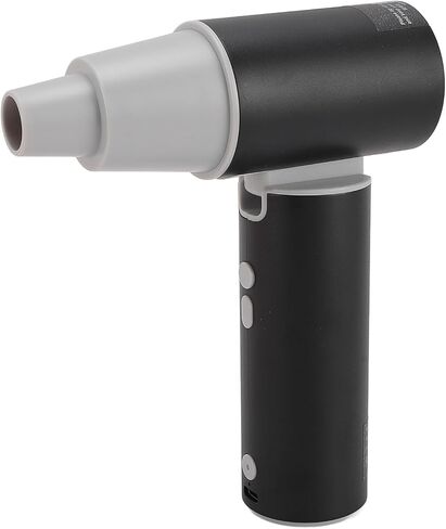 High Efficiency Air Duster with Brushless Motor, 110000 RPM, 5 Gear, 4400mAh, Multiple Nozzles Ideal for Dust Removal, Cooling, and Drying (White) in Saudi Arabia