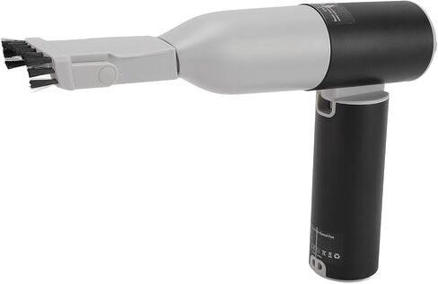 High Efficiency Air Duster with Brushless Motor, 110000 RPM, 5 Gear, 4400mAh, Multiple Nozzles Ideal for Dust Removal, Cooling, and Drying (White) in Saudi Arabia