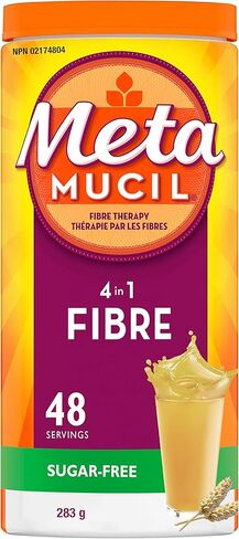 مسحوق ميتاموسيل بدون محليات مضافة، 283 جرام in Kuwait