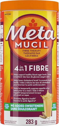 مسحوق ميتاموسيل بدون محليات مضافة، 283 جرام in Kuwait