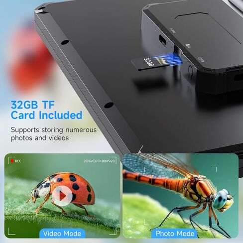 مجهر رقمي مائل للبالغين والأطفال، مجاهر مكبرة للعملات المعدنية مقاس 7 بوصات للعملات المعدنية الخاطئة PCB، والبق، وتعلم العلوم والتكنولوجيا والهندسة والرياضيات، وكاميرا مجاهر إلكترونية لحام in Kuwait