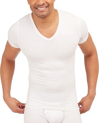 SPANX Men's Sculpt Cotton V-Neck in Kuwait