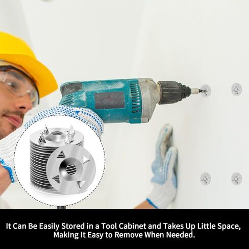 700 قطعة من غسالات تثبيت الألواح الإسفنجية، أجهزة تثبيت عازلة من الفولاذ المجلفن مقاس 1-1/8 بوصة لتركيب الألواح مع قفازات مقاومة للقطع in Kuwait