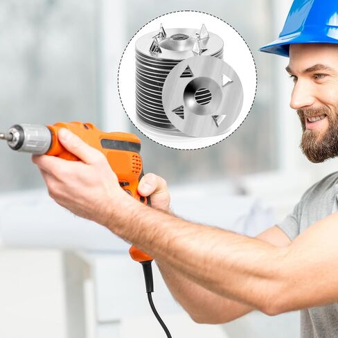 700 قطعة من غسالات تثبيت الألواح الإسفنجية، أجهزة تثبيت عازلة من الفولاذ المجلفن مقاس 1-1/8 بوصة لتركيب الألواح مع قفازات مقاومة للقطع in Kuwait