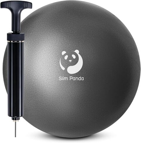 كرة بيلاتيس نحيفة مع مضخة، كرة تمرين صغيرة مقاس 9 بوصة، كرة يوجا صغيرة مضادة للانفجار لتحقيق الاستقرار، والتمرين، والبار، والقوة الأساسية، والعلاج الطبيعي، والتوازن، والتمدد in Kuwait