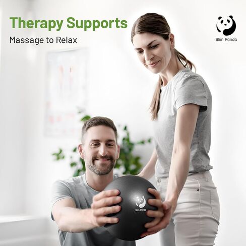 كرة بيلاتيس نحيفة مع مضخة، كرة تمرين صغيرة مقاس 9 بوصة، كرة يوجا صغيرة مضادة للانفجار لتحقيق الاستقرار، والتمرين، والبار، والقوة الأساسية، والعلاج الطبيعي، والتوازن، والتمدد in Kuwait