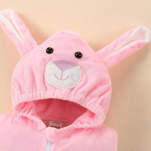 MICHLEY Unisex Baby Animal Hooded Romper Halloween Christmas Outfits for 0-24 Months in Kuwait