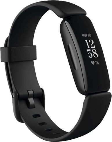 Fitbit Inspire 2 Health & Fitness Tracker with 24/7 Heart Rate, Black (Renewed) in Saudi Arabia
