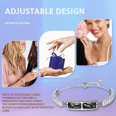 سوار الأحجار الكريمة الذكي - يدعم أوضاع رياضية متعددة، ومراقبة معدل ضربات القلب، وتتبع النوم، وتيك توك المنشط بالإيماءات، وبطارية تدوم 5 أيام، وسوار ذكي (أسود) in Kuwait