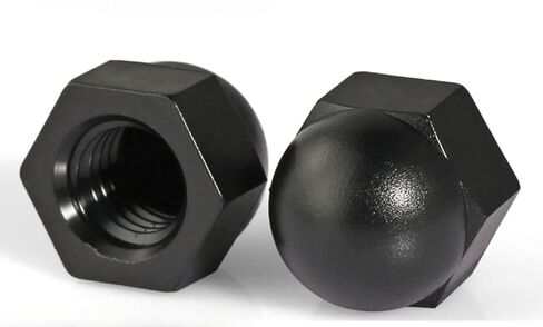 nut,Hexagonal nut, 50 Pieces Acorn Cap Cover Nuts Plastic Hex Head Bolt Screw Protection Caps in Saudi Arabia