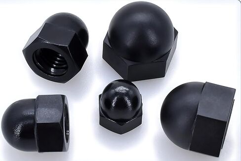 nut,Hexagonal nut, 50 Pieces Acorn Cap Cover Nuts Plastic Hex Head Bolt Screw Protection Caps in Saudi Arabia