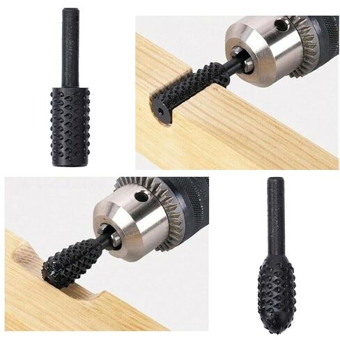 مجموعة لقم مثقاب DIY مقاس 1/4 بوصة - أدوات نجارة دقيقة للأعمال الخشبية، تصميم مريح وفاناديوم الكروم، مريحة مضادة للانزلاق ومتعددة الاستخدامات - أدوات نحت الخشب للبناء/الهندسة | 5 قطع/مجموعة in Saudi Arabia