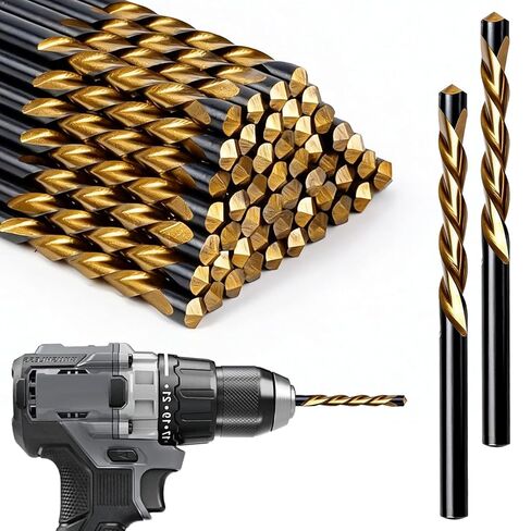 50 Pcs 5/32" Drywall Router Bits, Drywall Guide Point Cutting Bits, Drywall Drill Bit, Drywall Cutting Tools for Used for with Spiral Saw and Power Tools in Saudi Arabia