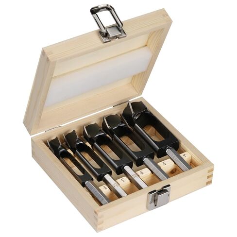 Wood Plug Cutter Set 3PCS, Tenon Dowel Cutter Hex Shank, Inner Dia 3/8'', 1/2'', 5/8'' Tenon Maker Dowel Cutting Tools, Drill Bits for Woodworking Furniture Making in Saudi Arabia