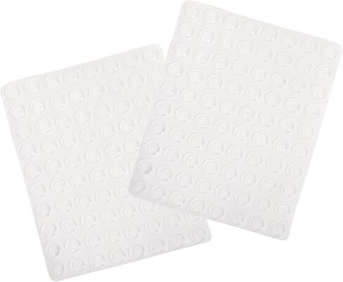 6sheets Self-Adhesive Cabinet Bumpers Transparent Door Stoppers for Noise Reduction Collision Prevention Furniture Pads Pads Each for Cabinets in Saudi Arabia