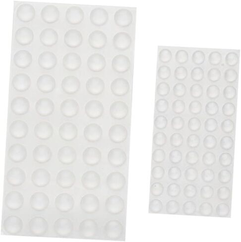 VILLCASE 214pcs Silicone Collision Rubber Particles Mute Crash Pad for Cabinet Soft Close Pad Door Damping in Saudi Arabia