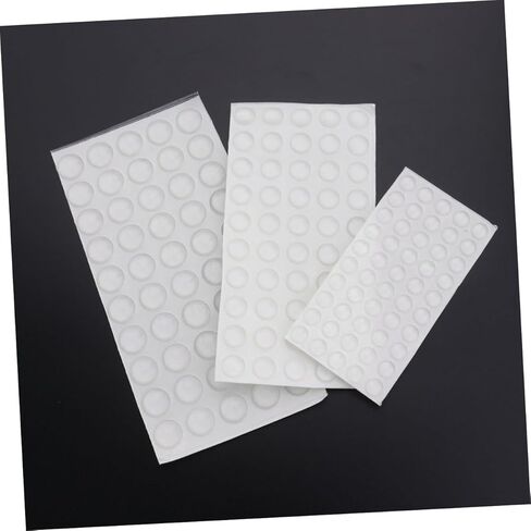 VILLCASE 214pcs Silicone Collision Rubber Particles Mute Crash Pad for Cabinet Soft Close Pad Door Damping in Saudi Arabia