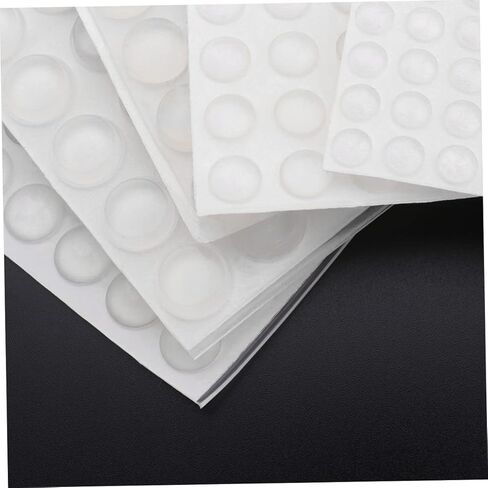 VILLCASE 214pcs Silicone Collision Rubber Particles Mute Crash Pad for Cabinet Soft Close Pad Door Damping in Saudi Arabia