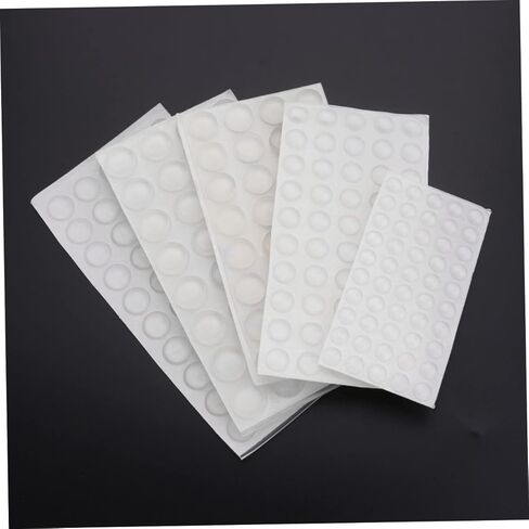 VILLCASE 214pcs Silicone Collision Rubber Particles Mute Crash Pad for Cabinet Soft Close Pad Door Damping in Saudi Arabia