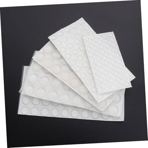 VILLCASE 214pcs Silicone Collision Rubber Particles Mute Crash Pad for Cabinet Soft Close Pad Door Damping in Saudi Arabia