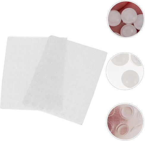 Veemoon 80-Piece Anti-Scratch Silicone Door Bumpers for Cabinets and Drawers Self-Adhesive Furniture Pads Easy to Install Color in Saudi Arabia
