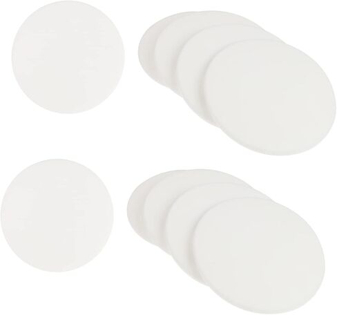 Vaguelly 10 PCS Silicone Door Stopper Wall Protector Pads Adhesive Bumper for Quiet and Shock Absorption Suitable for Home and Office Use in Saudi Arabia