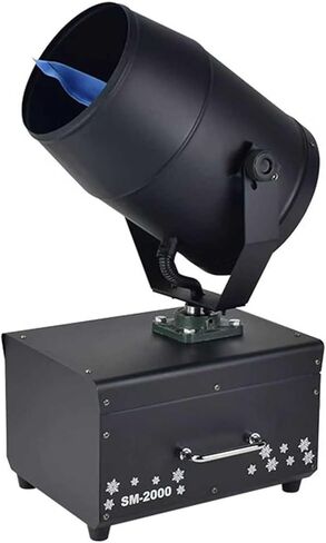 2000W Snow Machine, 120° Shake Head Snow Machines for Outdoors, with Remote Control, Professional High Output Snowflake Spray Machine for Christmas, Weddings, Parties, Stage Effects in Saudi Arabia