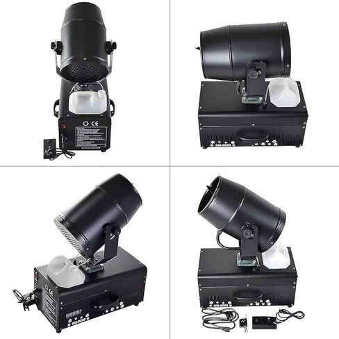 2000W Snow Machine, 120° Shake Head Snow Machines for Outdoors, with Remote Control, Professional High Output Snowflake Spray Machine for Christmas, Weddings, Parties, Stage Effects in Saudi Arabia