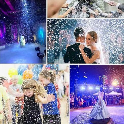 2000W Snow Machine, 120° Shake Head Snow Machines for Outdoors, with Remote Control, Professional High Output Snowflake Spray Machine for Christmas, Weddings, Parties, Stage Effects in Saudi Arabia