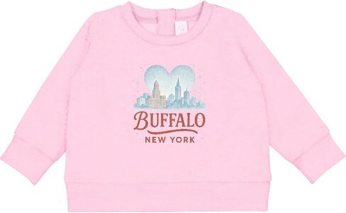 inktastic Buffalo New York Baby Sweatshirt in Saudi Arabia