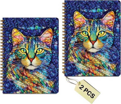 2Packs ملونة ، Coquette Bows Notebook College حكمت Preppy Trendy Bow Ribbon Journaling Notebooks Hompts for Women Girls Note Books Cornals for spiral bound boxtuds upplies supplies in Saudi Arabia