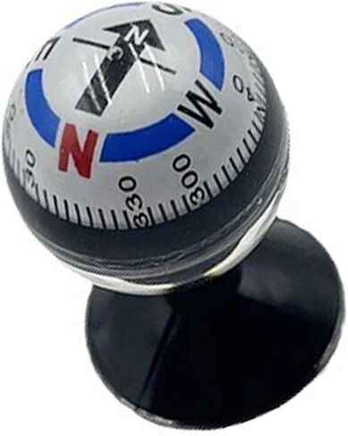 Light Weight Ball Compasses Portables Round Compasses Wilderness Exploration For Mountaineering Mountaineering Navigations Gear in Kuwait