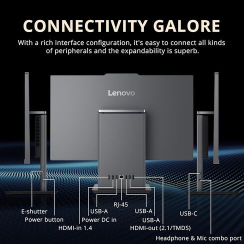 Lenovo ThinkCentre M625q Mini PC Desktop, AMD A4-9120e Processor, 16GB RAM, 256GB PCIe +256GB Portable SSD, DisplayPort, Wi-Fi, Bluetooth, RJ-45, Windows 11 Pro in Saudi Arabia