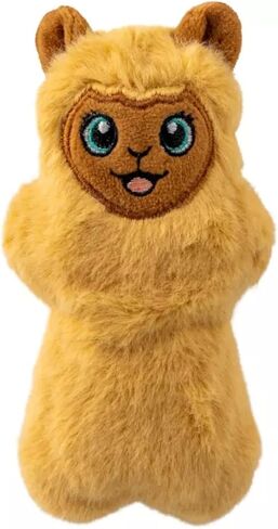 لعبة Kong Snuzzles Mini Dog Toy-لعبة صغيرة صاخبة من أجل الجراء والكلاب الصغيرة-صرير كامل للجسم للعب اللطيف واللعب الداخلي (Sea Otter/Llama Combo) in Saudi Arabia