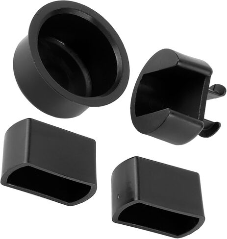 Quality Tailgate Hinge Pivot Bushing Insert Kit 38641 Fit for, 4pcsset Black Car Rear Door Hinge Kit for, Durable Plastic in Saudi Arabia