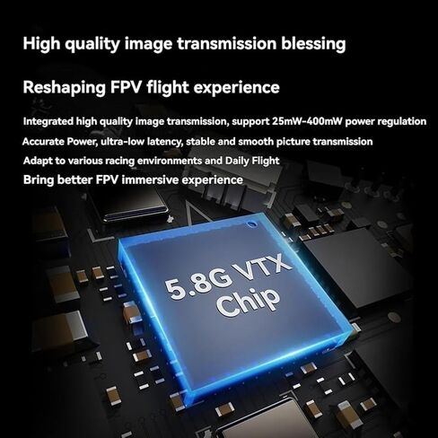 مصفوفة 1S وحدة تحكم في الطيران بدون فرشاة Aio 5 في 1 FC وحدة تحكم في الطيران مدمجة في المسلسل ELRS RX/VTX لأجزاء طائرة بدون طيار FPV in Kuwait