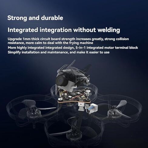 مصفوفة 1S وحدة تحكم في الطيران بدون فرشاة Aio 5 في 1 FC وحدة تحكم في الطيران مدمجة في المسلسل ELRS RX/VTX لأجزاء طائرة بدون طيار FPV in Kuwait