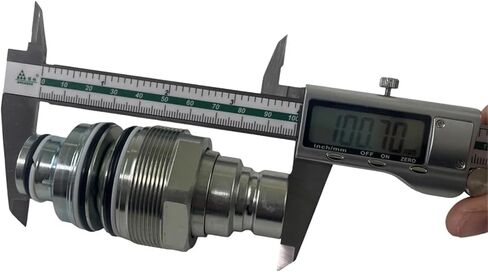 6679837 Φ46mm Female & Male Hydraulic Flat Face Quick Connect Coupler Thread For S185 S220 S250 T140 T200 in Saudi Arabia