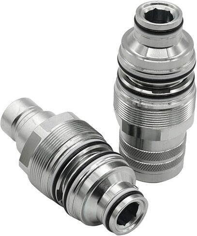 A66P-6680018 6679837 Hydraulic Flat Face Quick Coupler Flat Face Coupler For Skid Steer in Saudi Arabia