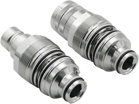 A66P-6680018 6679837 Hydraulic Flat Face Quick Coupler Flat Face Coupler For Skid Steer in Saudi Arabia