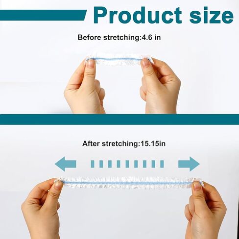 100-Piece Elastic Bowl Covers, Reusable Plate and Bowl Protectors, Stretchable for Food Dust Prevention and Bread Preservation in Saudi Arabia