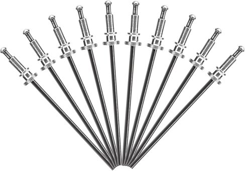 مجموعة مسامير ترصيع النوافذ، مكونات بديلة معدنية لإصلاح المركبات، سهلة التركيب، اتصال ثابت للتركيب العالمي in Kuwait